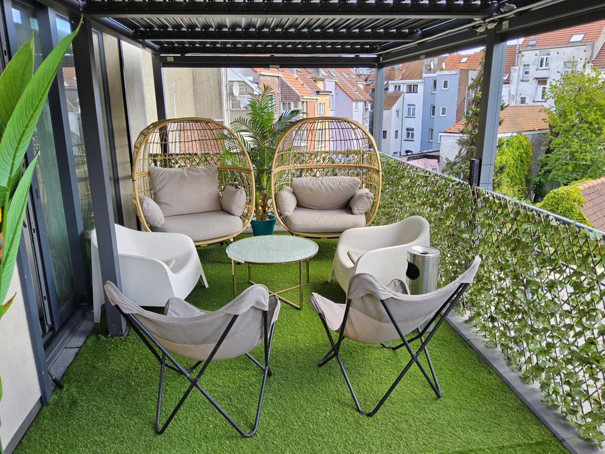Chambre Deluxe Au 2Eme Etage, Chambre Double Au 4Eme Etage Not A Hotel Brussels Ngoại thất bức ảnh